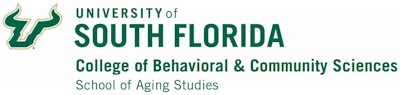 University of South Florida, School of Aging Studies Logo